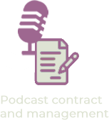 Podcast contract and management